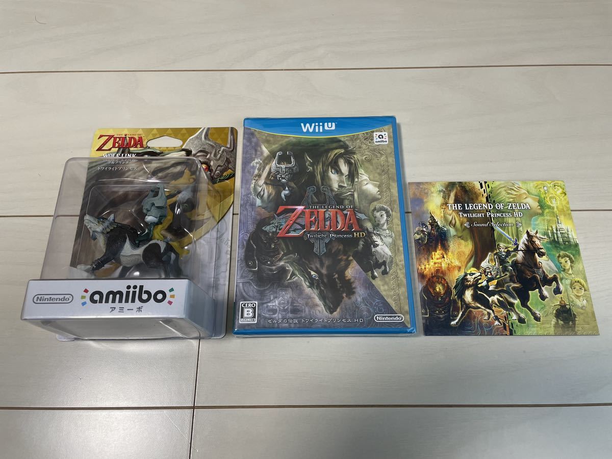 即決・送料込□ WiiU ゼルダの伝説 トワイライトプリンセス HD SPECIAL