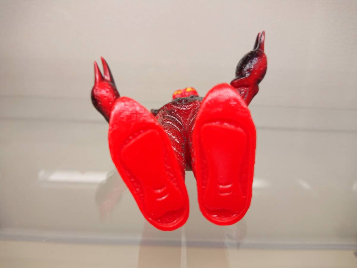 当時物 】 ポピー キングザウルスシリーズ 足型怪獣 ゴドラ星人 ソフビ 