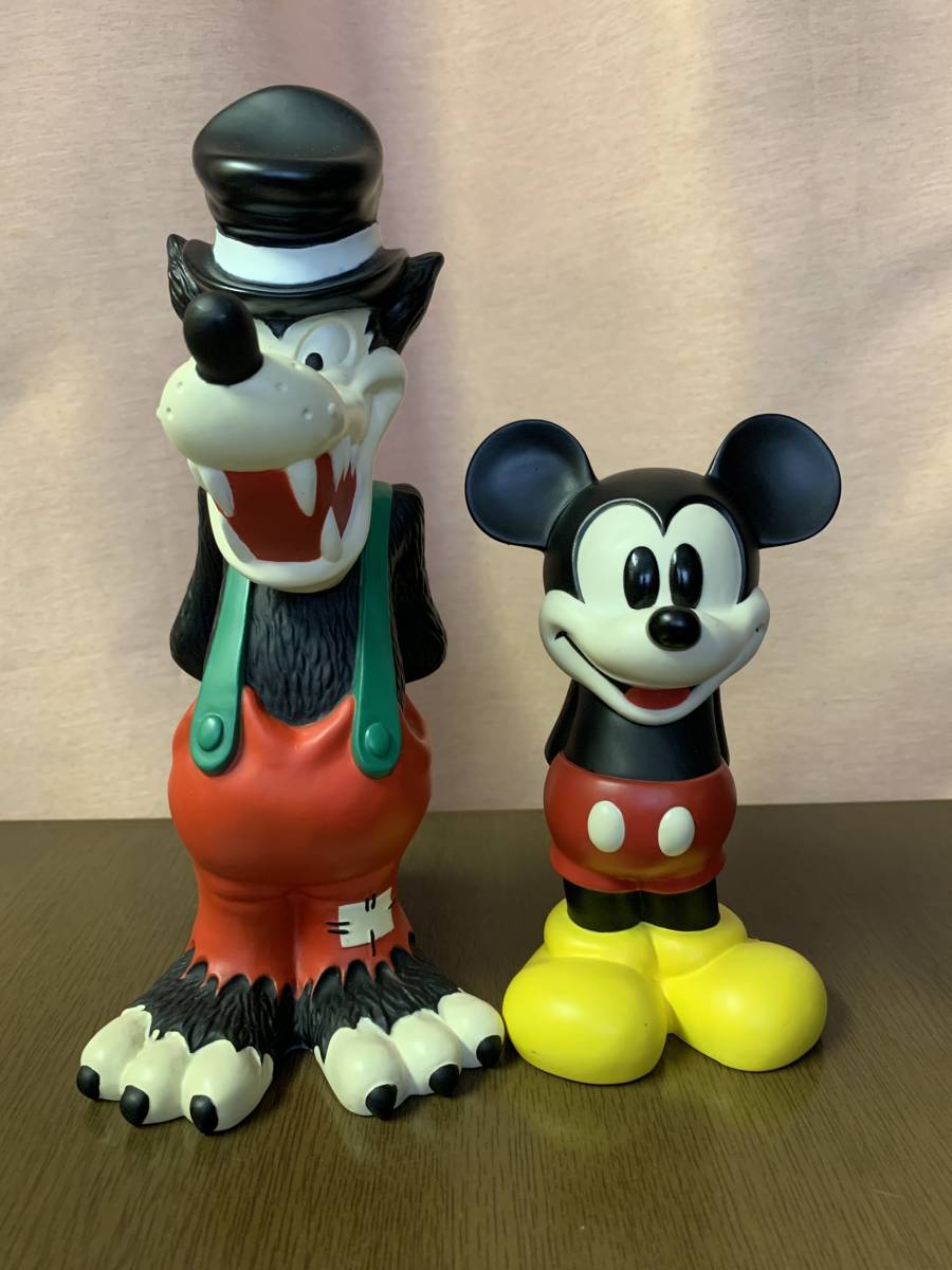 x Disney Medicom - Neighborhood Mickey Mouse Big Bad Wolf Toy &amp