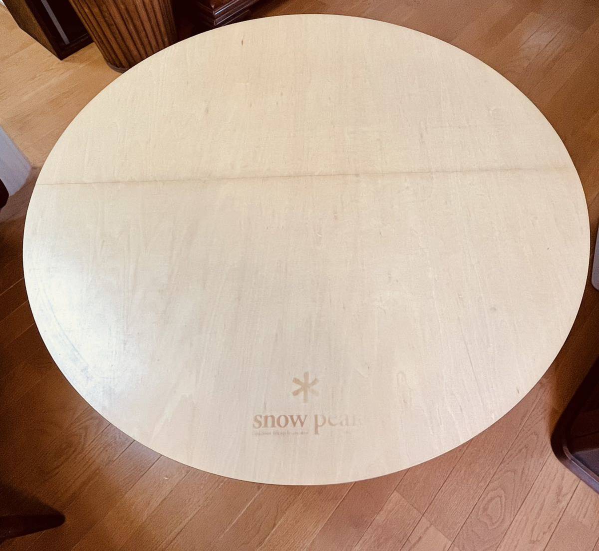 希少！廃盤品 スノーピーク ローテーブル ラウンド LV-042 snow peak