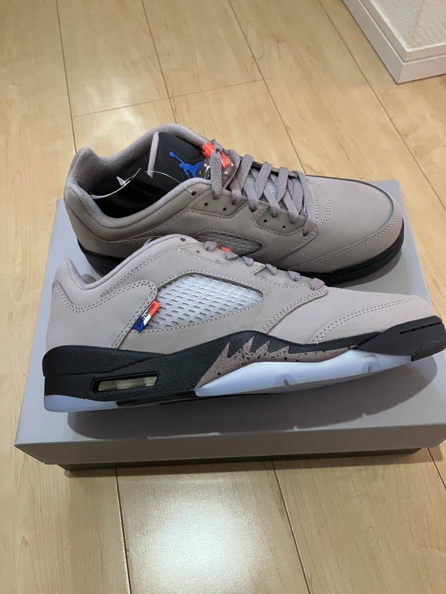 NIKE AIR JORDAN 5 ■NIKE Paris Saint Germain AIR JORDAN 5 LOW PSG DX6325-204 US9ナイキ パリサンジェルマン ジョーダン ●AJ5 230102
