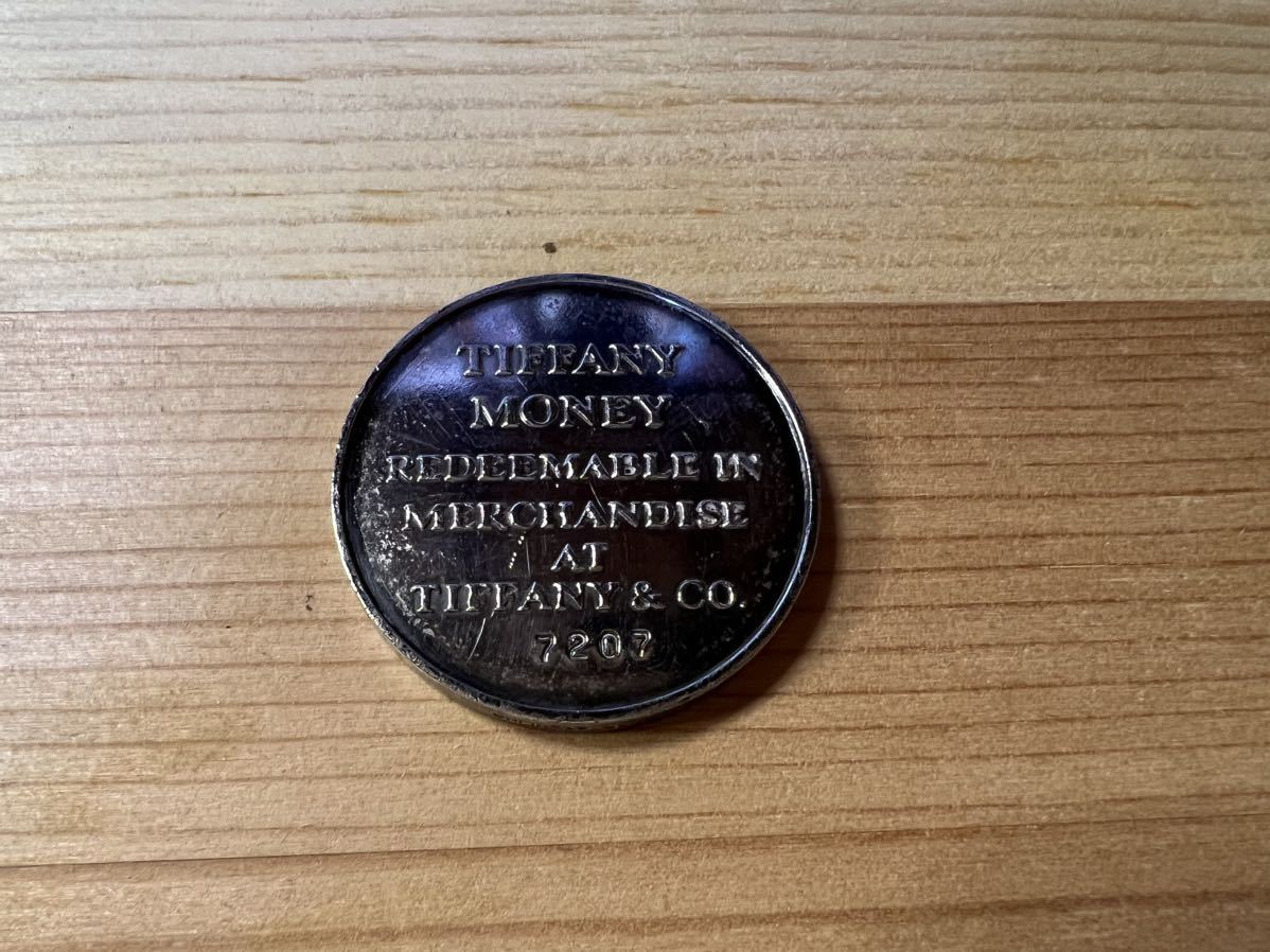 ティファニー 25ドル コイン SILVER DOLLAR 1ドル 珍品 ティファニー