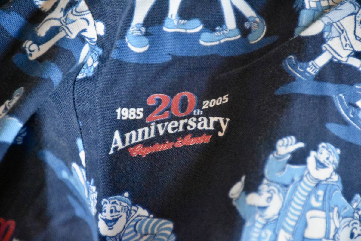 【希少品】1点物！キャプテンサンタ　20周年　キッズ　長袖　シャツ　110 希少 良品 日本製 CAPTAIN SANTA キャプテンサンタ 20周年記念 総柄