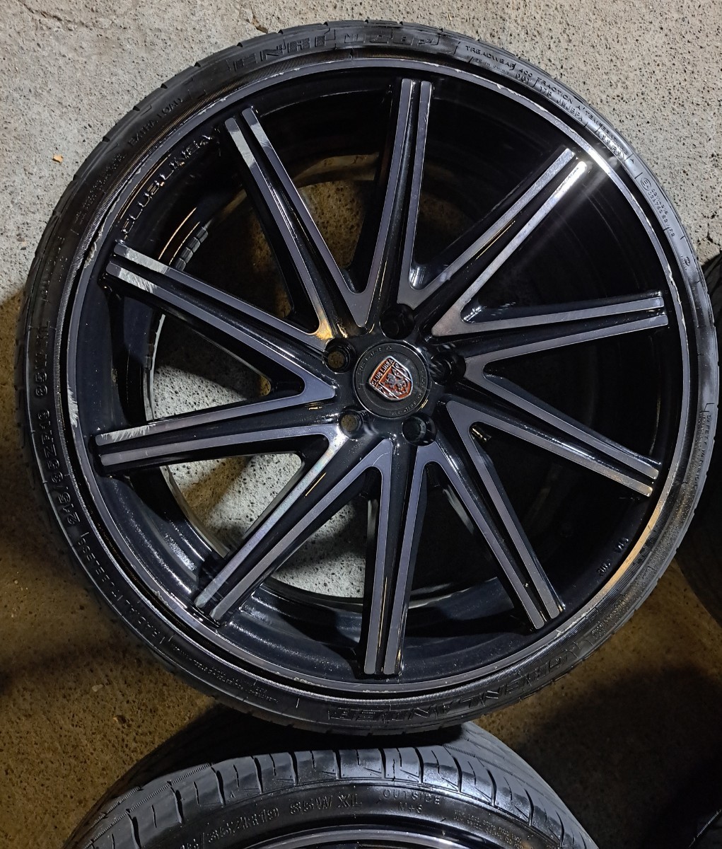 CLUB LINEA クラブリネア R19 8J+48 PCD100 5H 225/35R19 4本 CLUB LINEA クラブリネア R19 8J+48 PCD100 5H 225/35R19 4本