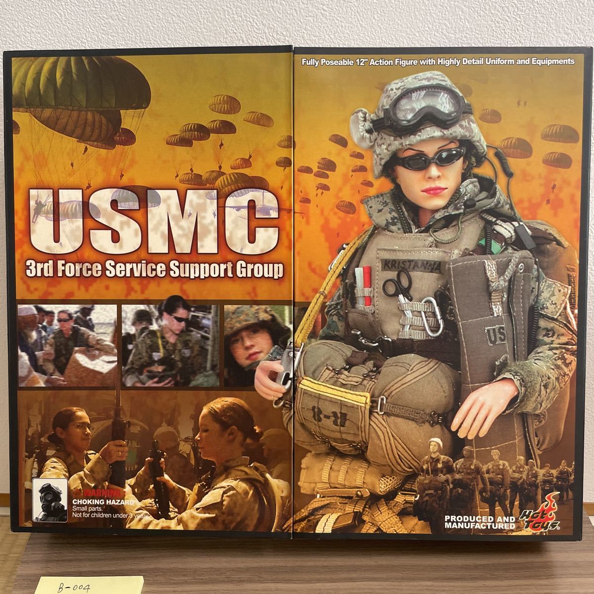 ホットトイズ USMC 3rd Force Service Support Group 1/6 ミリタリー