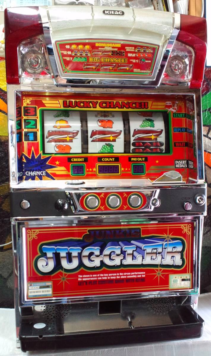 ☆動作確認済み スロット 北電子◎ジャンキージャグラーⅢ◎動作確認