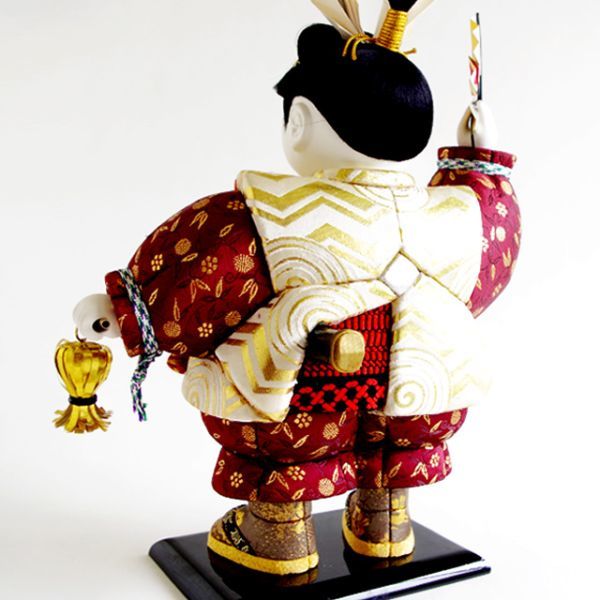 御人形司 原米洲 桃太郎 無形文化財技術保存 五月人形 原