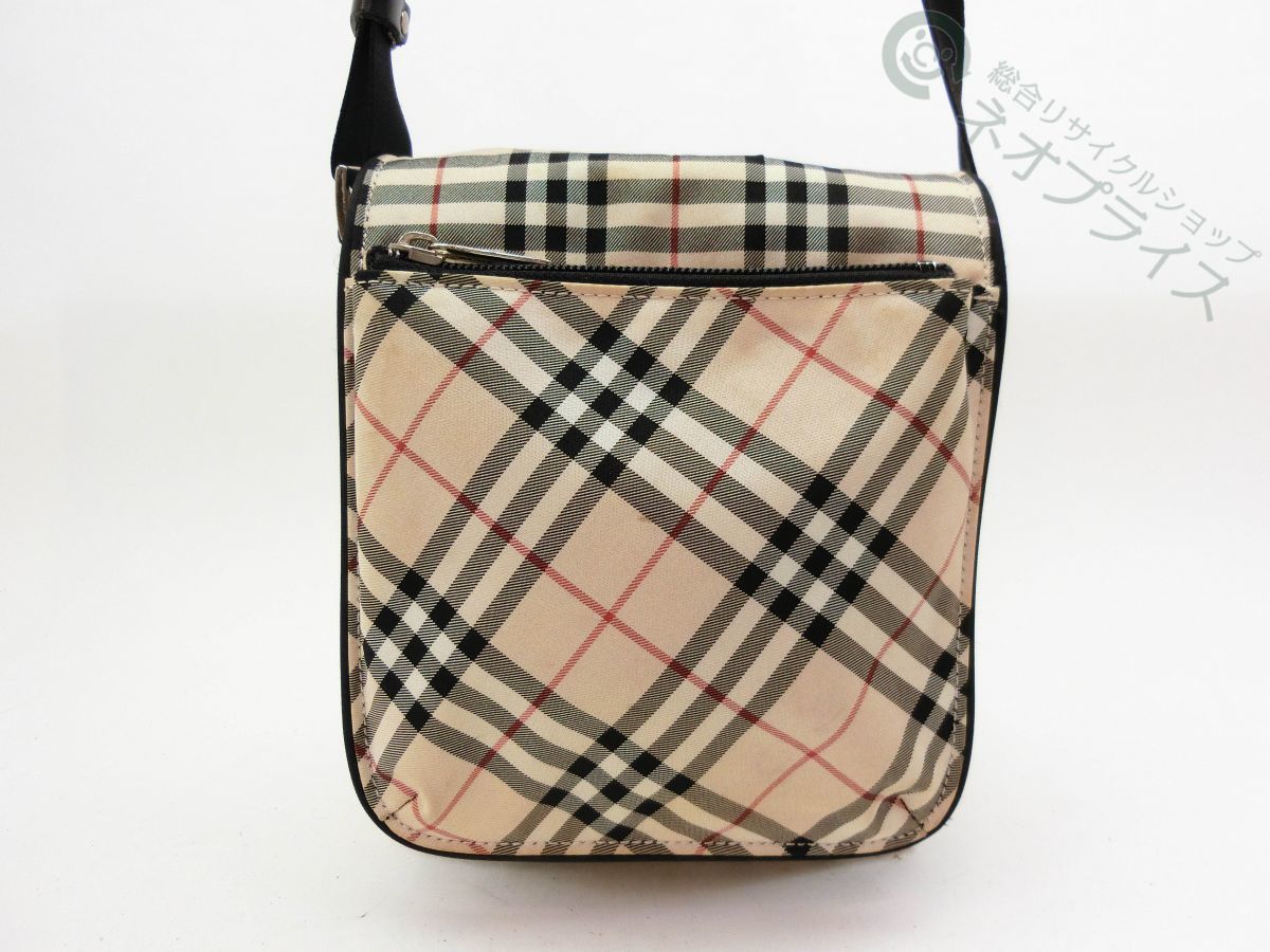 ◇N3001 BURBERRY バーバリー ブルーレーベル ノバチェック キャンバス 