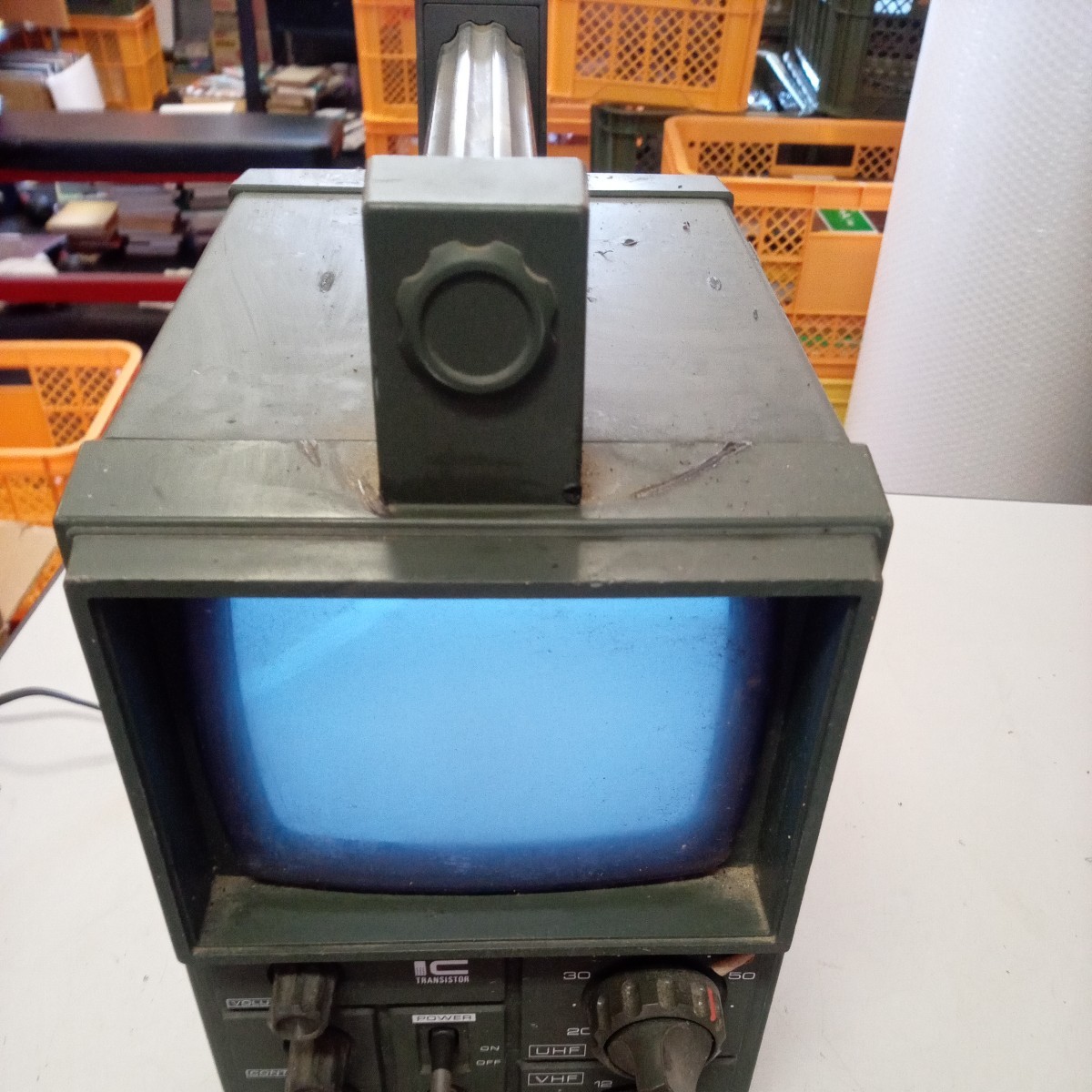 白黒テレビ ナショナル/National RENGER-505 R-505A 1975年製