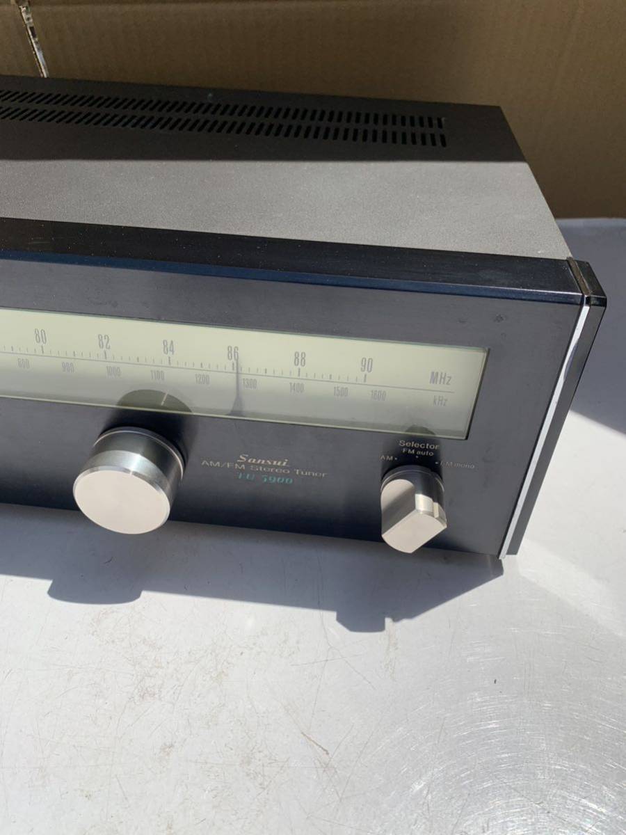 Sansui Tu-5900 Vintage AM⁄FM Tuner (Used) 動作品 SANSUI ステレオ