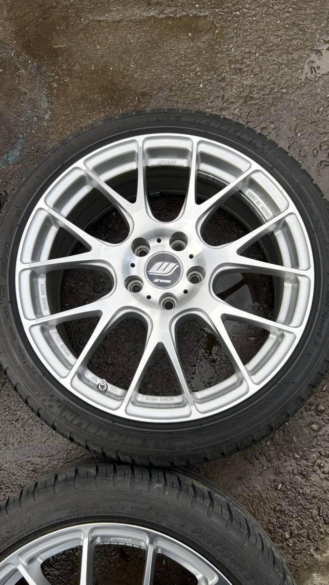 work ホイール 18インチ インポートレーベル IL-AL4G 18×7.5j work ホイール 18インチ インポートレーベル IL-AL4G 18×7.5j
