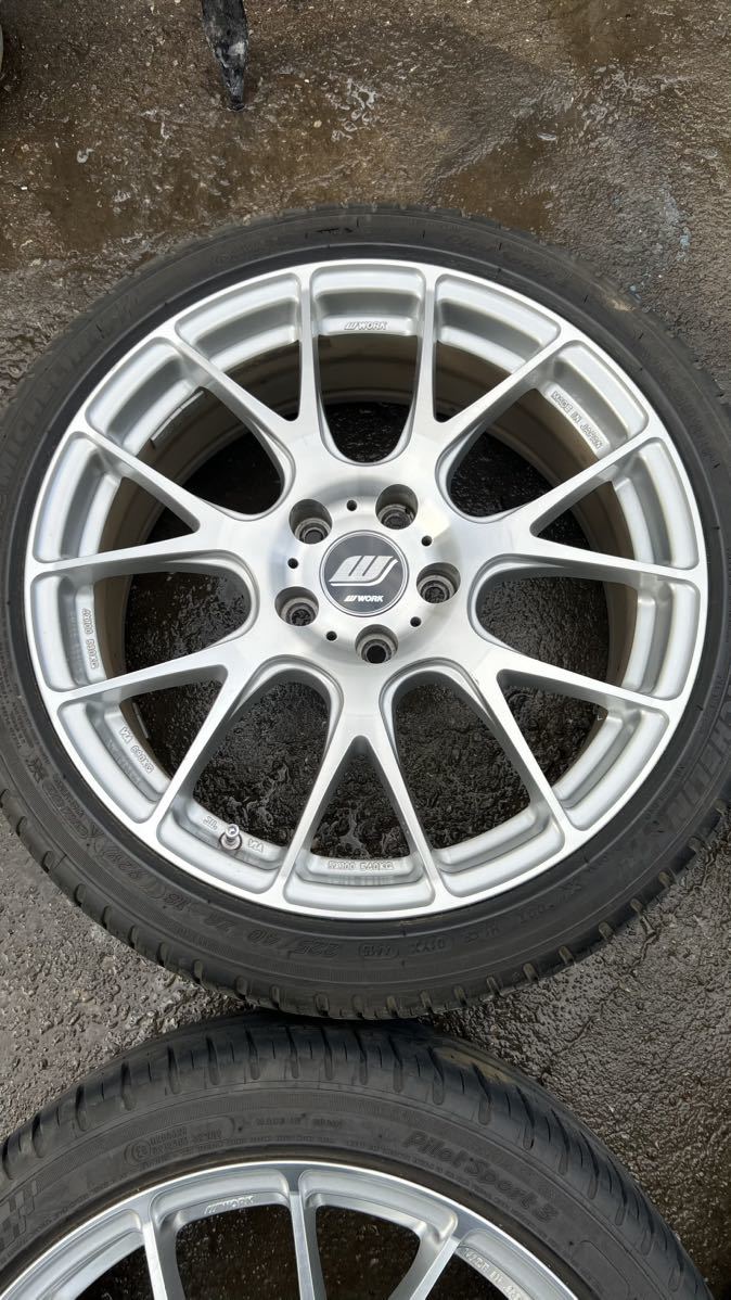 work ホイール 18インチ インポートレーベル IL-AL4G 18×7.5j PCD112 + 