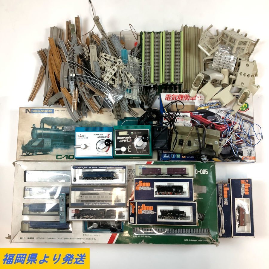TOMIX2114 9104 90096 KATO 203 10-005 lima 253 257 コントローラー レール 他 Nゲージ 大量セット★ジャンク品【福岡】