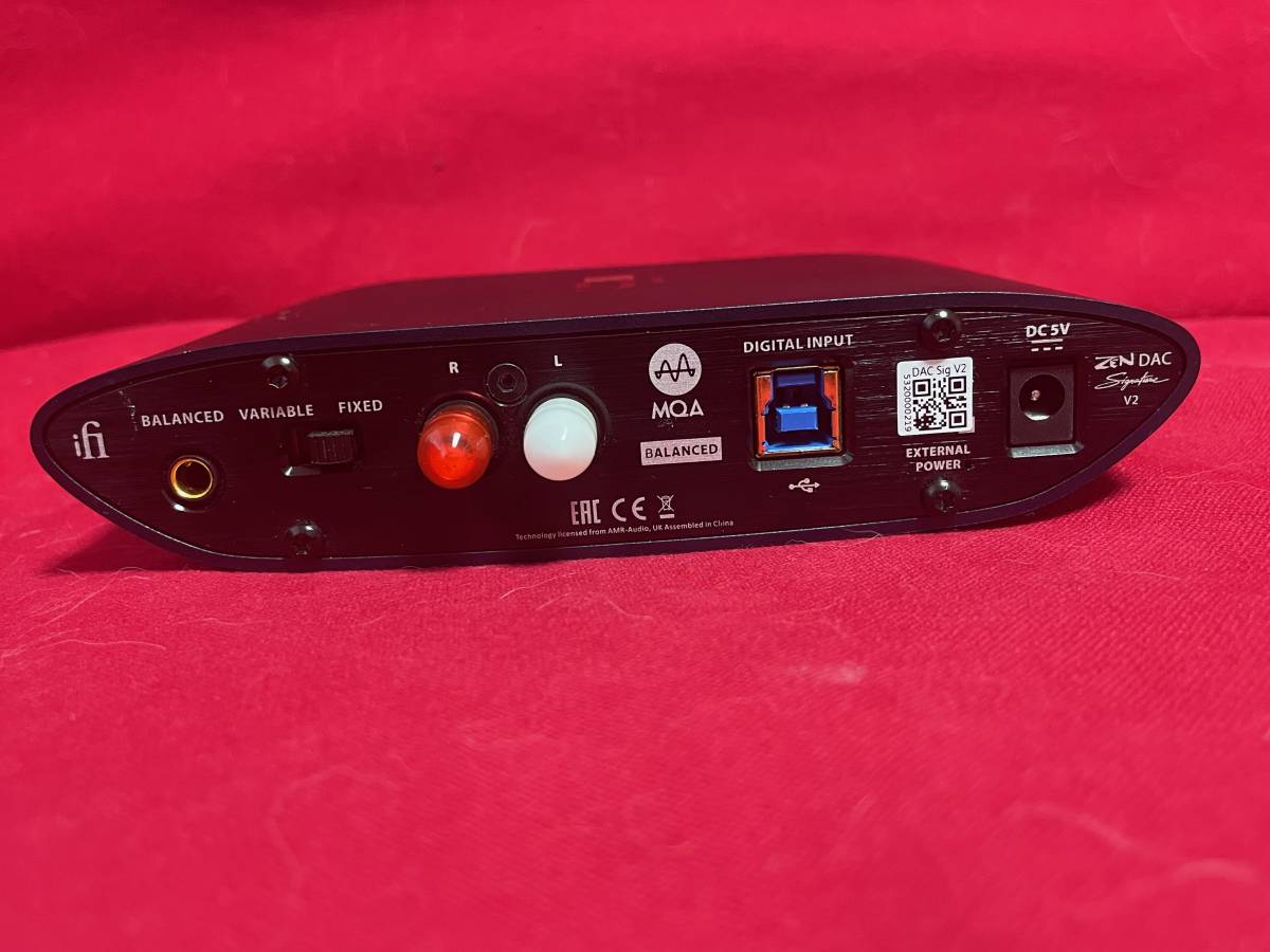 iFi ☆美品☆ iFi audio ZEN DAC Signature V2 Audio ZEN DAC