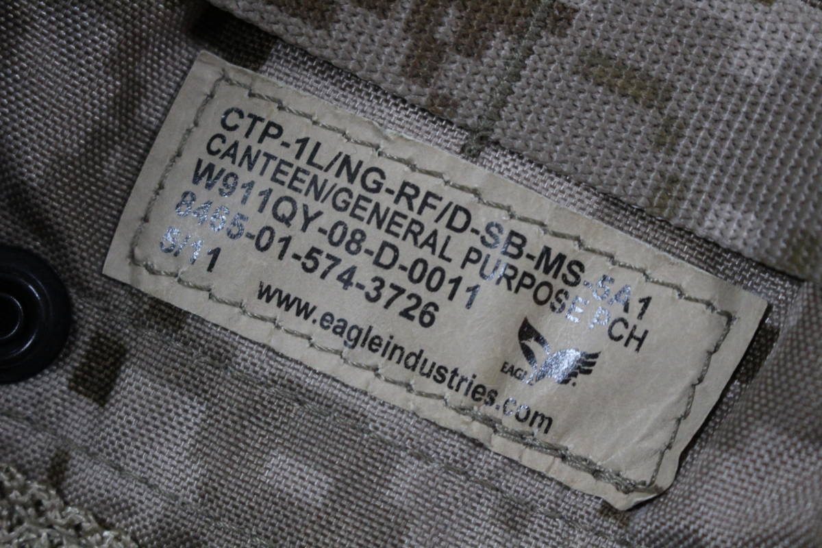 豊富な，定番 EAGLE CANTEEN GENERAL PURPOSE PCH キャンティーンポーチ AOR1 2● SEAL MMAC MLCS2010