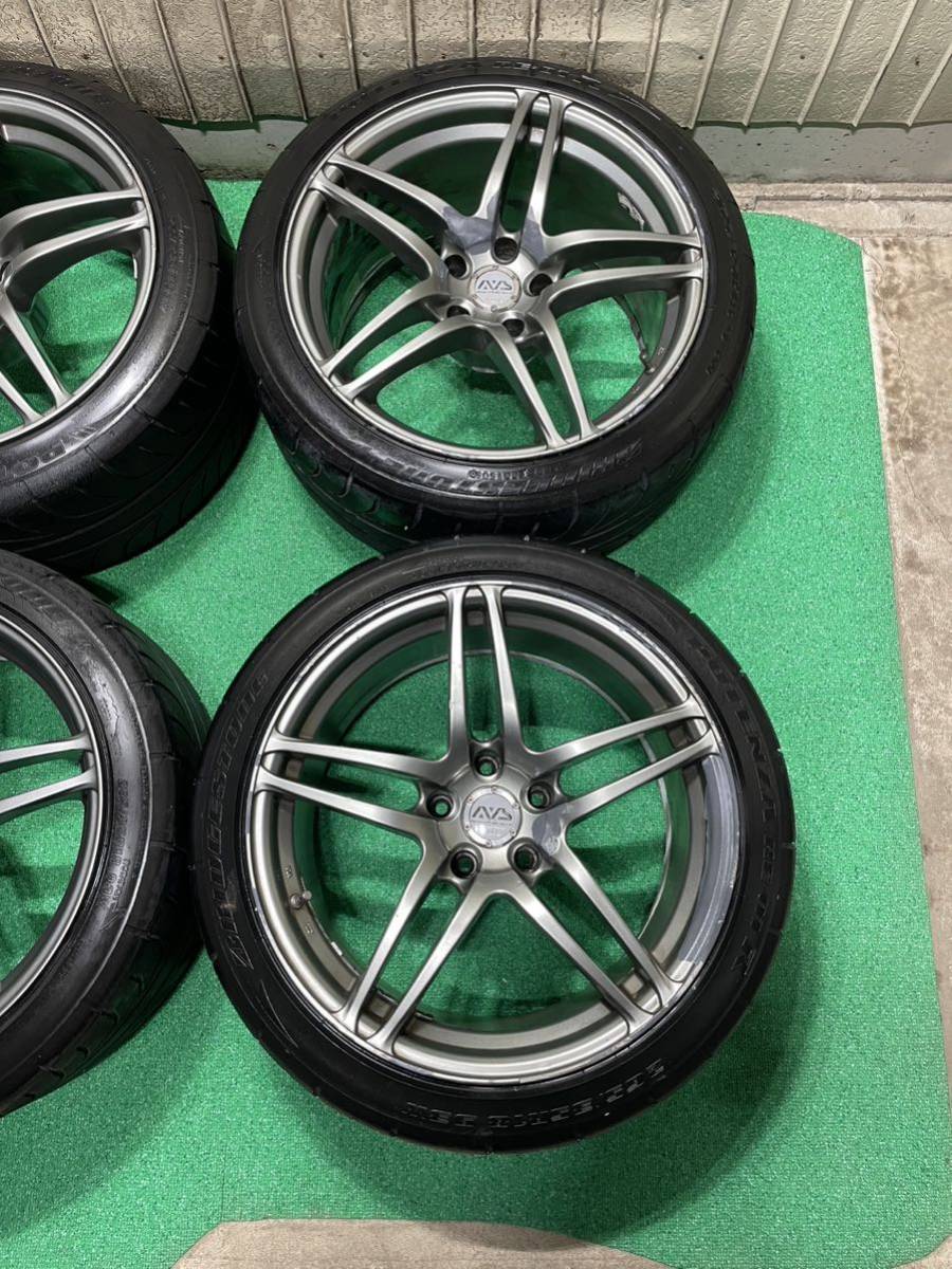 AVS MODEL5 YOKOHAMAヨコハマ モデル5 18インチタイヤ ホイール4本 10J 