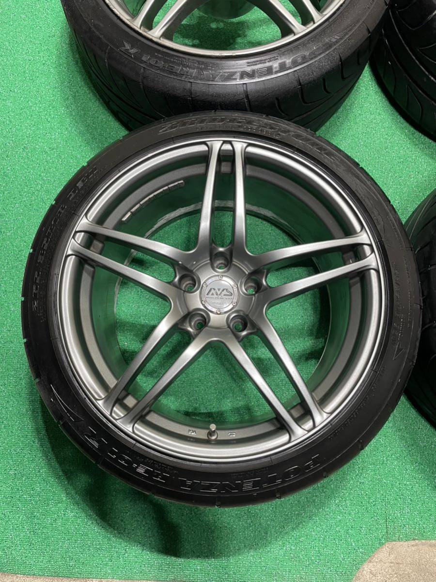 AVS MODEL5 YOKOHAMAヨコハマ モデル5 18インチタイヤ ホイール4本 10J 