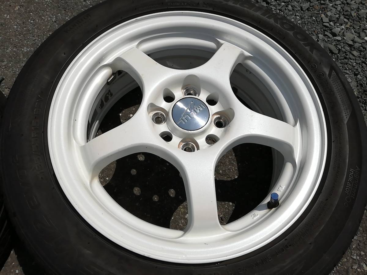 IMPUL NS-GT2 NS-GTⅡ 15インチ 6J +50 PCD100 4穴 185/55R15 タイヤ
