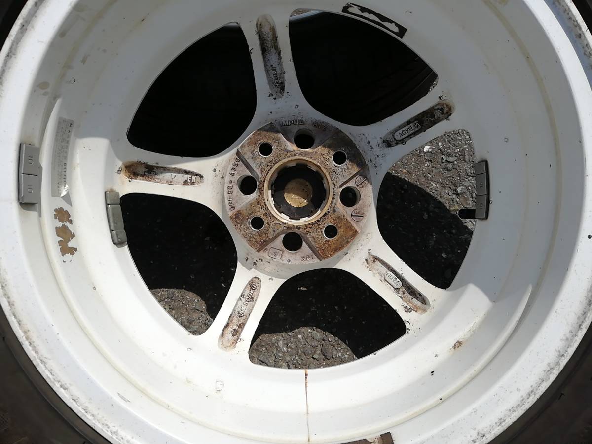 IMPUL NS-GT2 NS-GTⅡ 15インチ 6J +50 PCD100 4穴 185/55R15 タイヤ