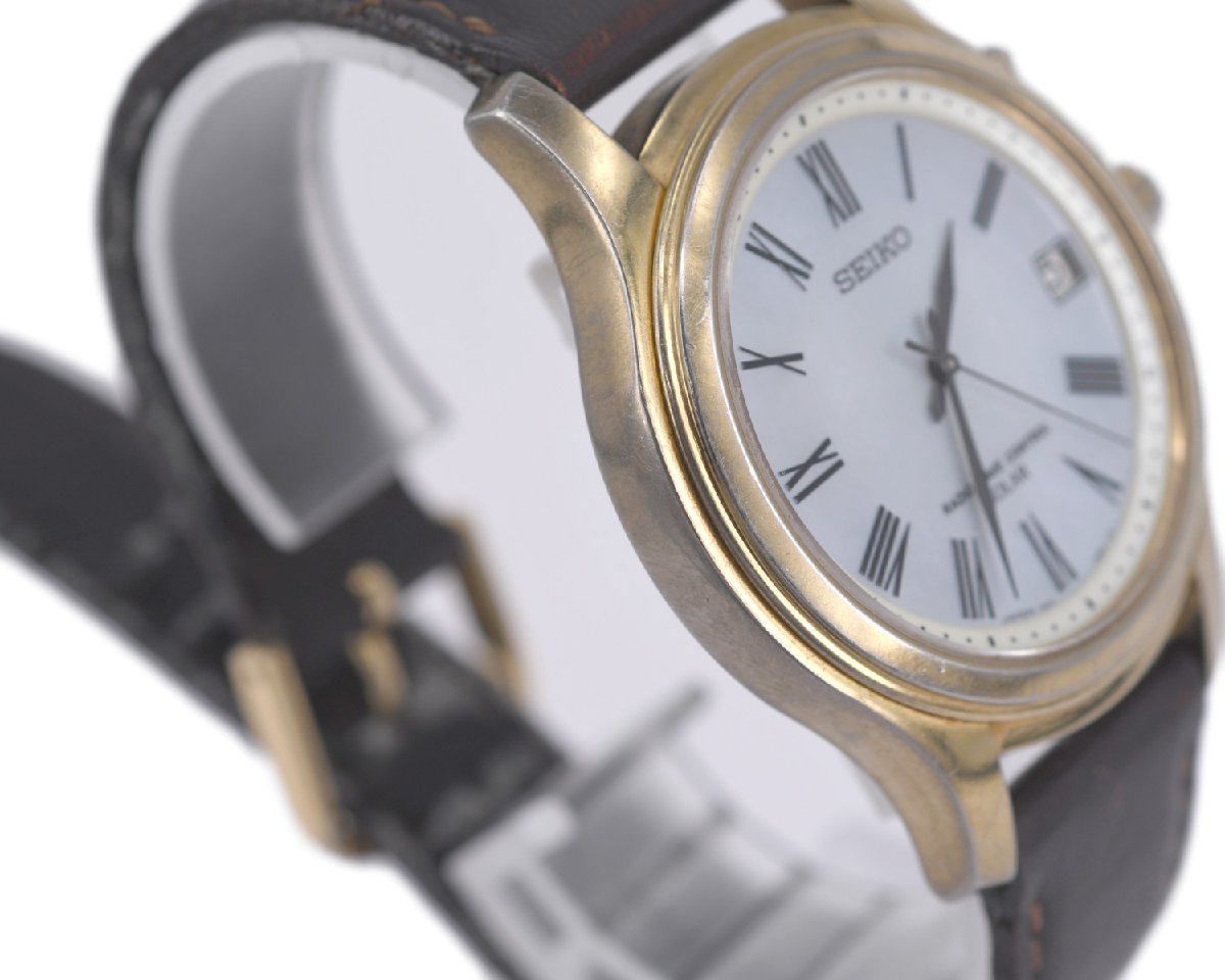 中古品] 稼働品【SEIKO】セイコー 7B22-0AR0 スピリット 電波ソーラー 