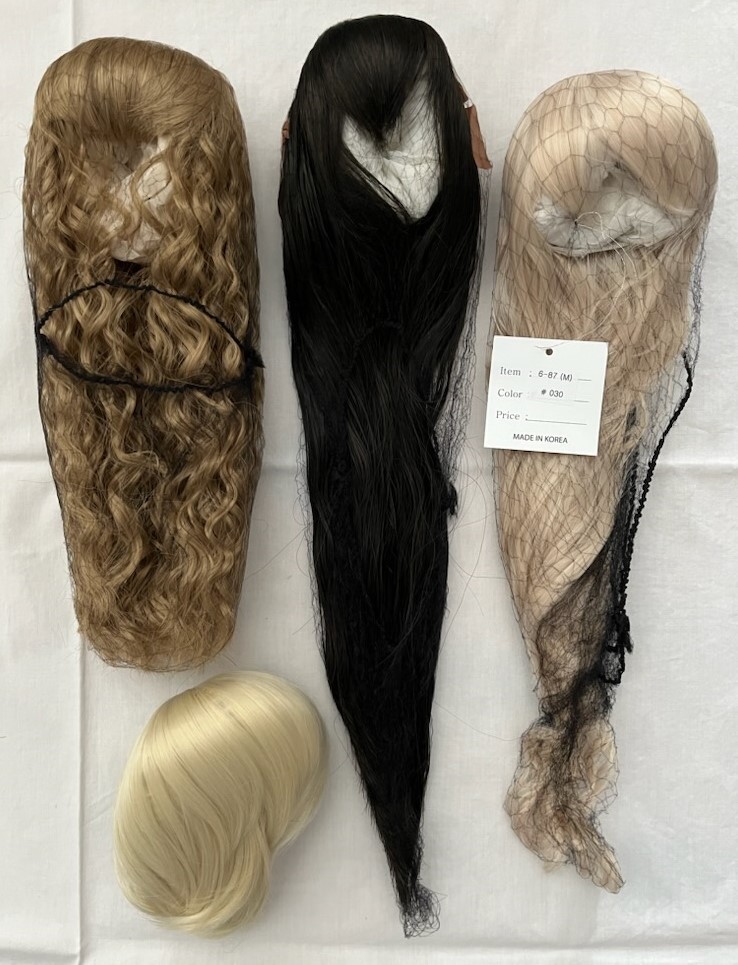 ◆新品未使用ウィッグ4個セットE（新品未使用）◆