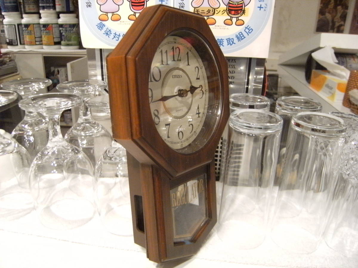 昭和レトロ☆80年代☆日本製☆当時物☆ビンテージ REGULATOR QUARTZ 