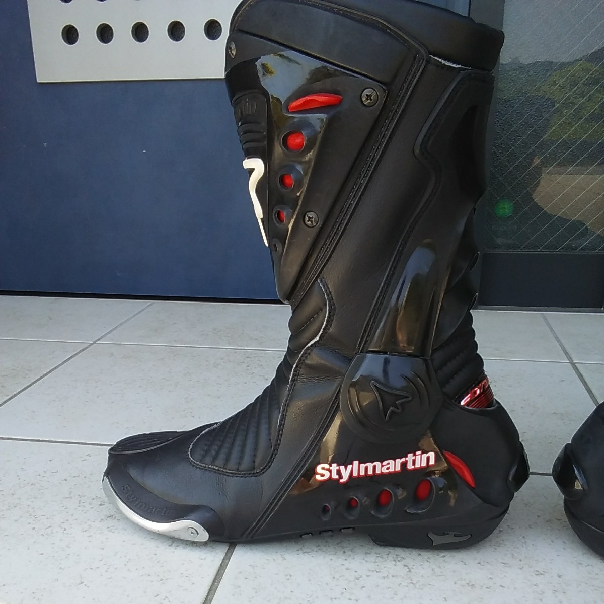 stylmartin スティルマーティン sonic rs レーシングブーツ サイズeu43 
