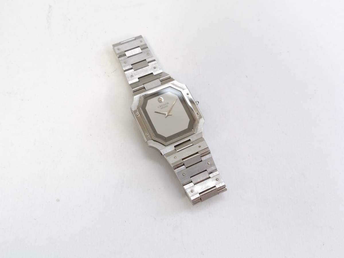 美品】SEIKO セイコー CREDOR クレドール 9300-5050 クォーツ 腕時計 