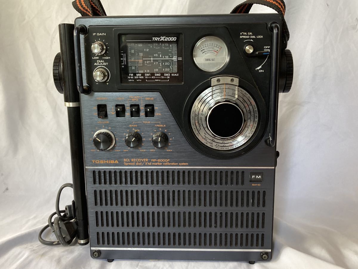 東芝 RP-2000F TOSHIBA TRYX2000 ラジオ BCL レトロ - Yahoo