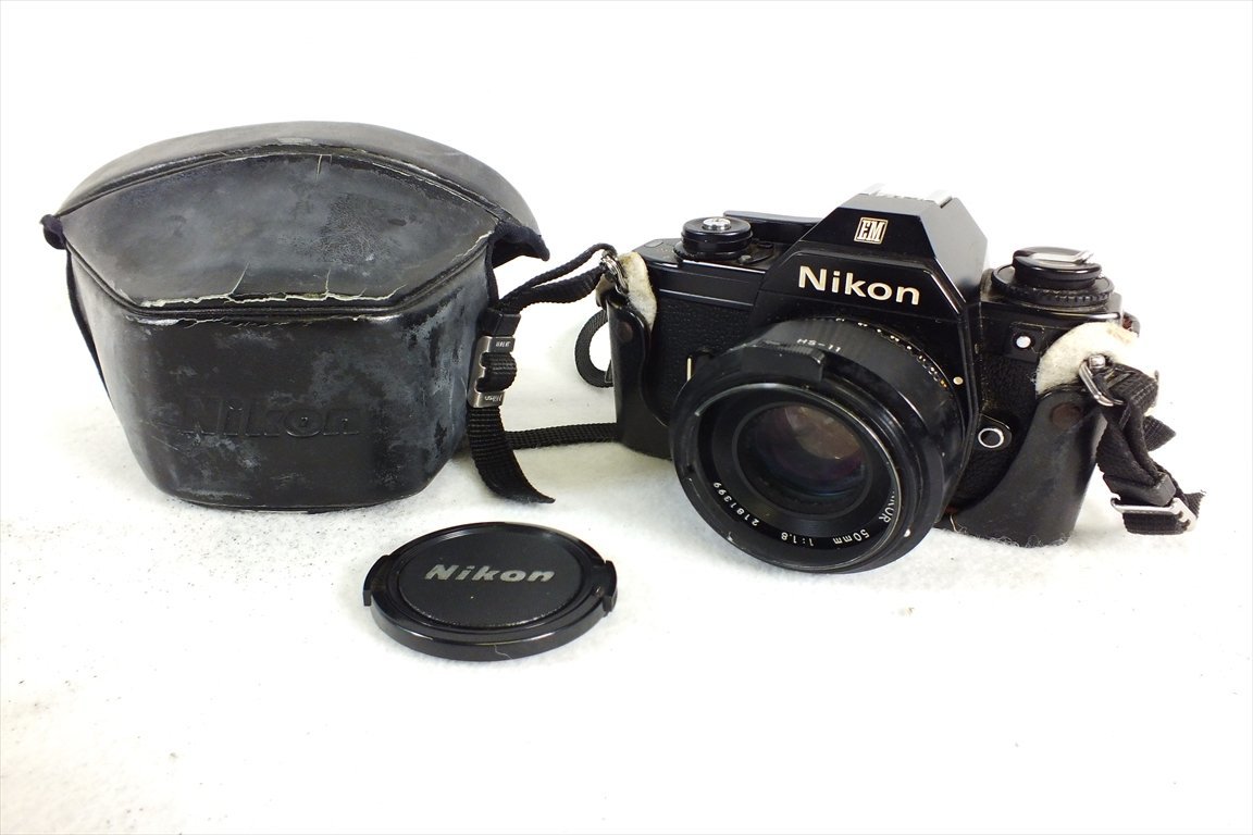 Nikon ニコン EM 一眼レフカメラ フィルムカメラ NIKKOR 50mm 1:1.8 (Z