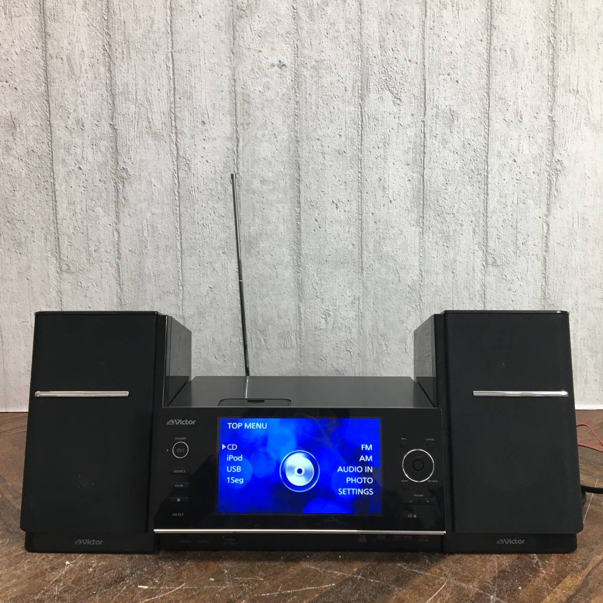 JVC CA-NXTC7-B ワンセグ対応デジタルメディアシステム ブラック