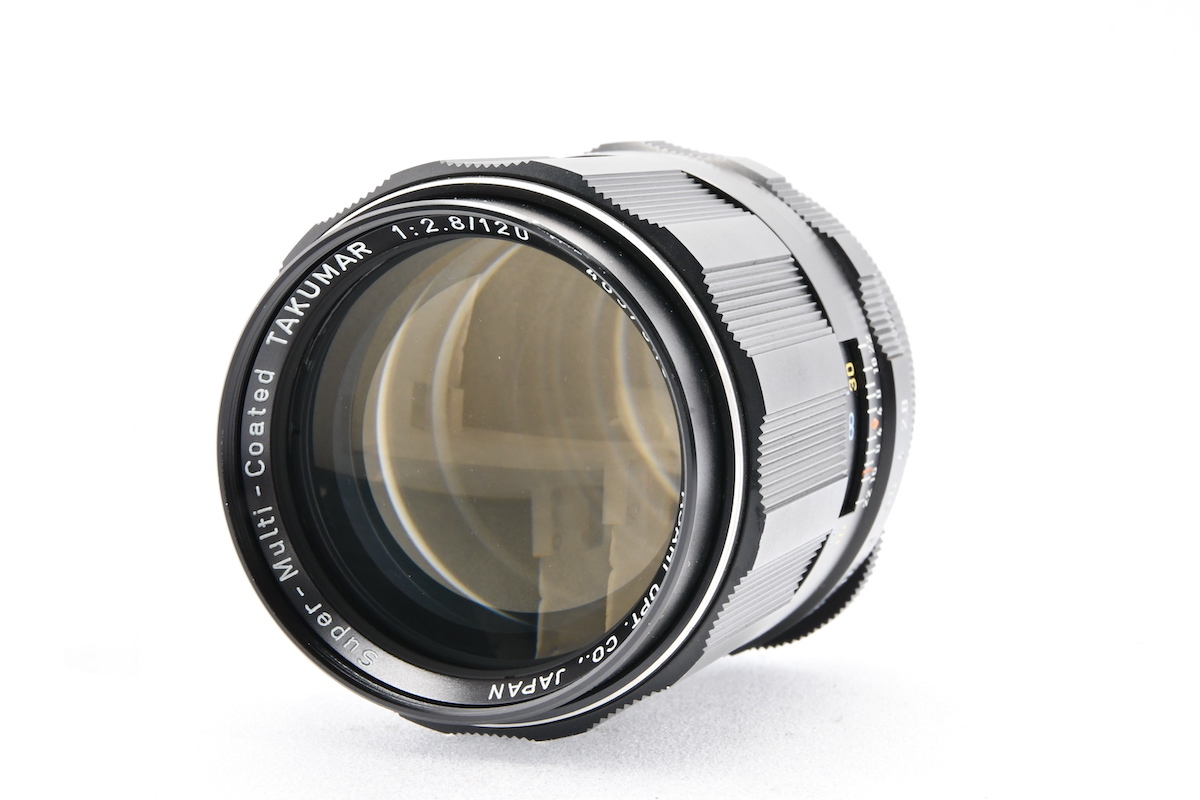 PENTAX Super-Multi-Coated TAKUMAR 120mm F2.8 M42マウント ペンタックス MF一眼レフ用 中望遠単焦点レンズ ■10352