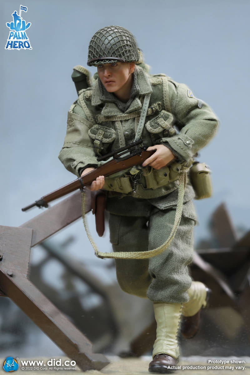 DID 1/12 WW2 US陸軍 第2レンジャー大隊 狙撃手 ジャクソン 二等兵 未開封