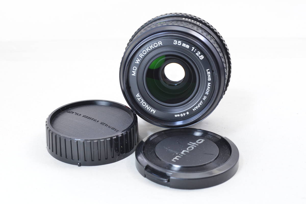 MINOLTA ミノルタ 35MM F2.8 レンズ カメラ ミノルタ Minolta MC