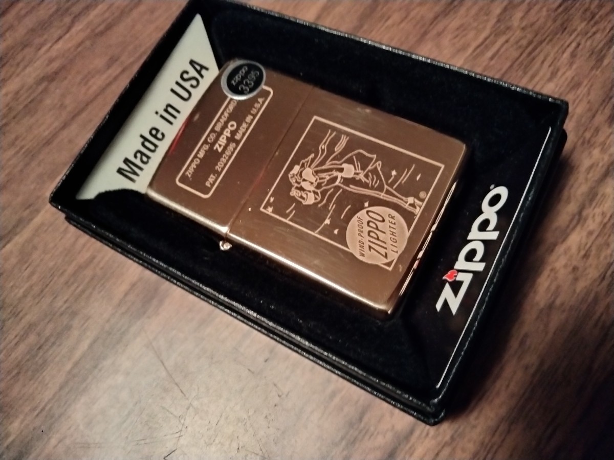 ZIPPO windy gold 系 未使用品 ウィンディ ジッポー オイルライター 