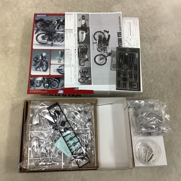 1円〜 タミヤ 他 1/12 ヤマハXV1600 ロードスター ヨシムラ隼 X-1 BSA DBD34 ゴールドスター