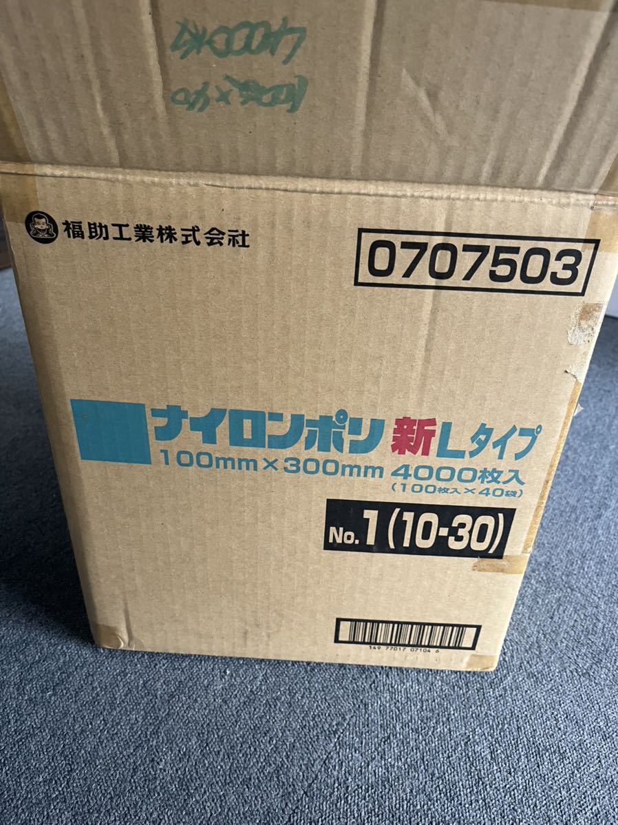 ②小分け販売します。ナイロンポリ袋 真空パック袋 福助工業 ナイロンポリ 新Lタイプ No.1 (10-30) 1000枚(100枚×100袋)_2