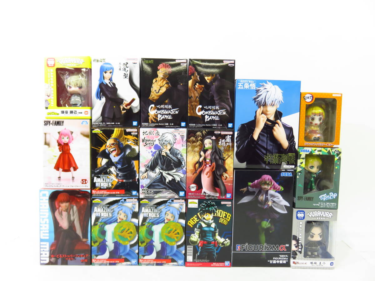 特価セール 新品未開封 フィギュアまとめて14個セット n2128k 【未開封】 少年誌フィギュア 17種セット ぬーどるストッパー