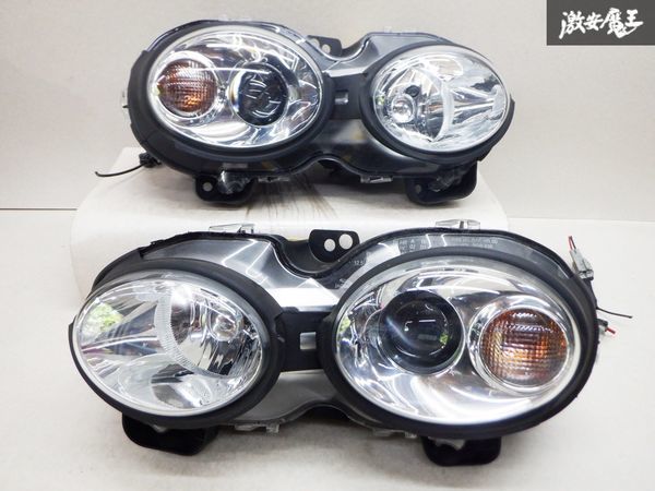 きれい！！ジャガー純正 加工 XJ8 X350 ハロゲン ヘッドライト ヘッドランプ 左右 1X43-13W029-HL 即納 棚O4 | ジャガーXJ X350⁄X358 レーシンググリーン X350モデル マーキーズ不動の人気シリーズのご紹介