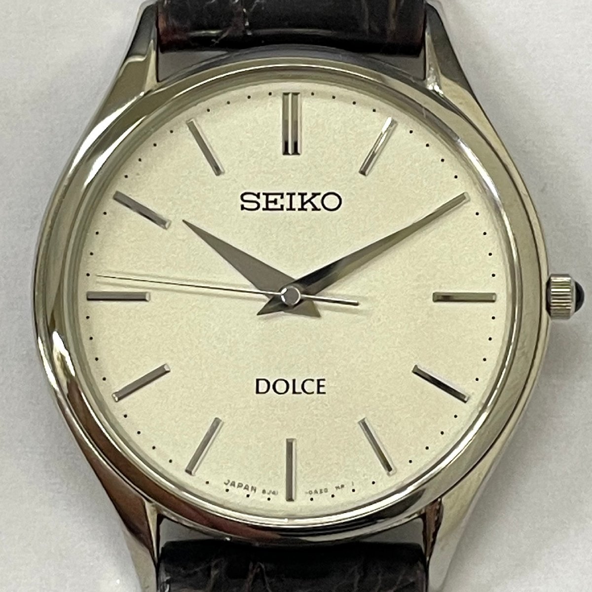 ◇セイコー SEIKO◇ドルチェ DOLCE 8J41-0AJ0 クォーツ 腕時計 メンズ 