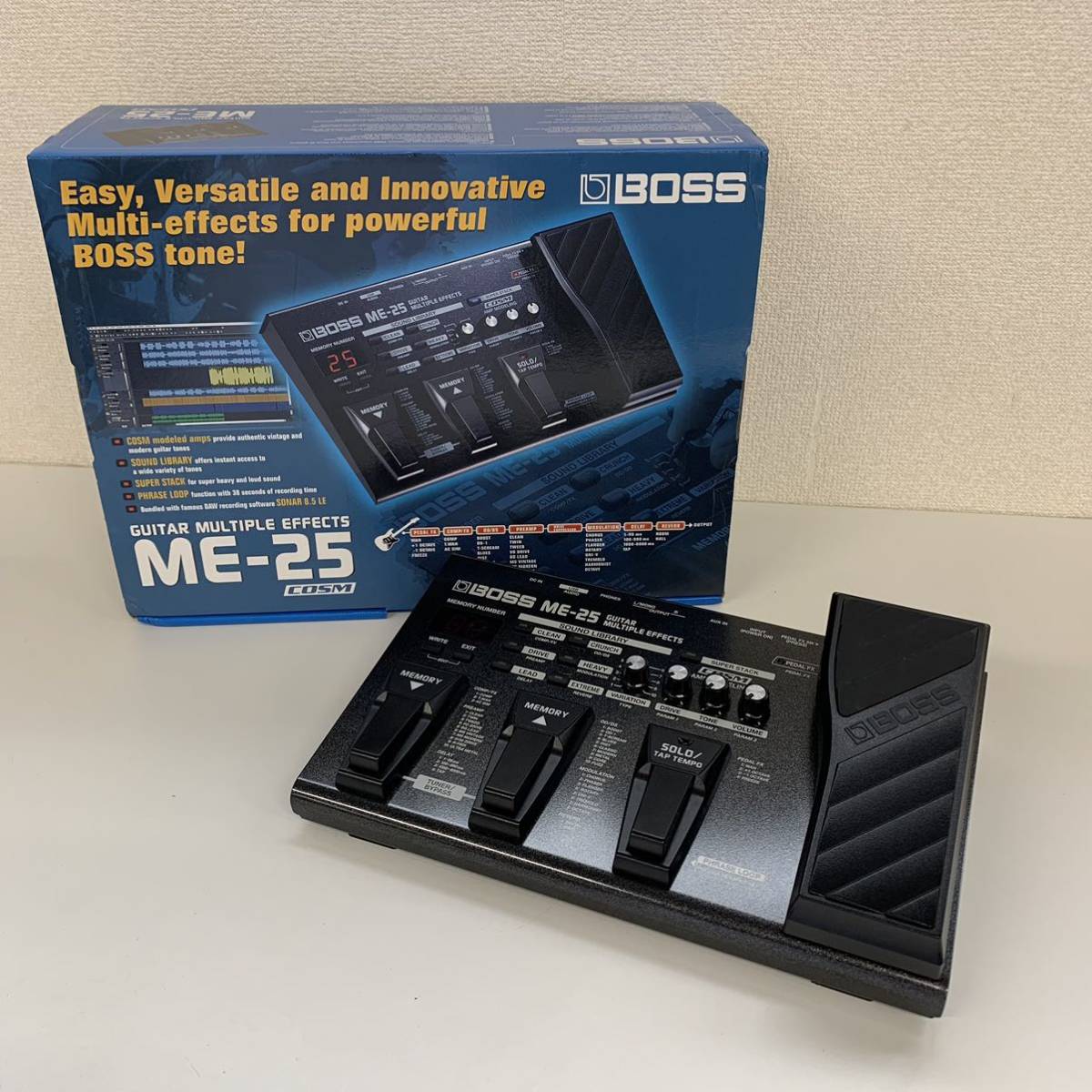 BOSS ME-25 ギターエフェクター 通電動作確認済 | BOSS