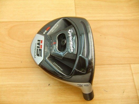テーラーメイド○M5 Titanium 3W 15度 ヘッド(b3-4-4) 3W M5