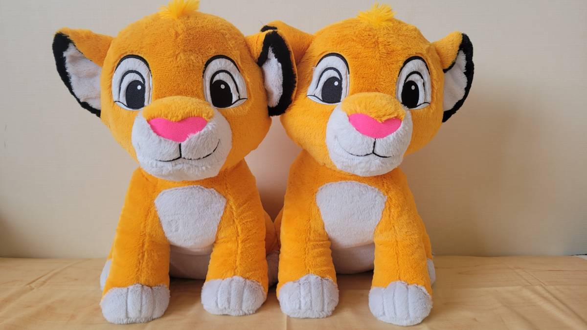 ライオンキング シンバ ディズニー ぬいぐるみ 2体セット - | むにゃす