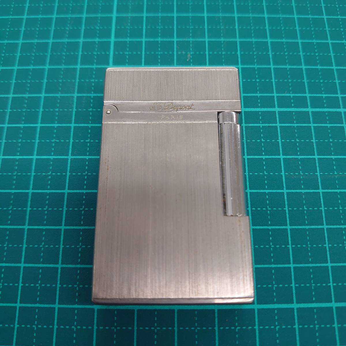 2117C【 着火未確認 S.T.Dupont/デュポン ローラーガスライター 四角形 
