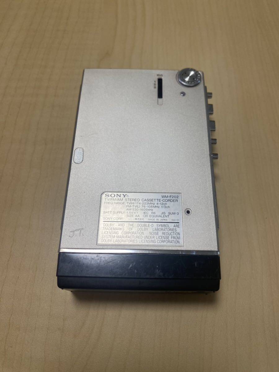 SONY カセットウォークマン WMーF202ジャンク品