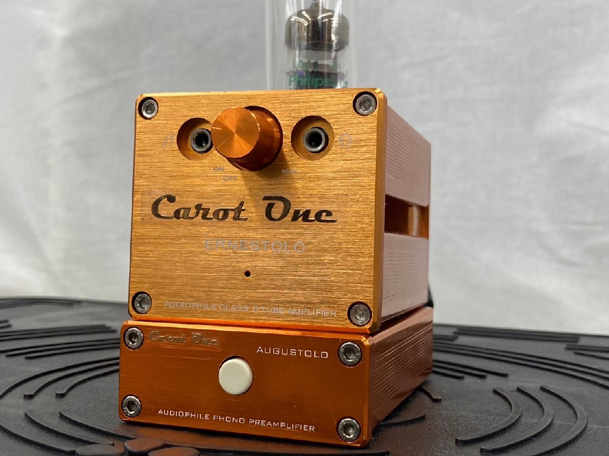 〇t2583【中古】Carot One キャロットワン ERNESTLO AUGSTOLO 真空管アンプ