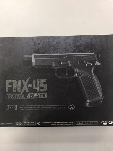 GU018中古ガスガン【東京マルイ FNX45 ブラック ガスブローバック 18歳