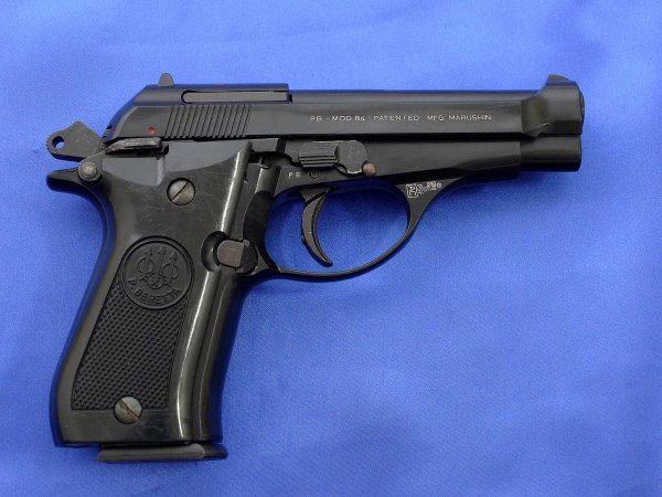 マルシン工業　ベレッタ　Beretta M84 ヘビーウェイトモデル　美品 マルシン ベレッタ M84 ジャンク - BERETTA M84 ベレッタ マルシン