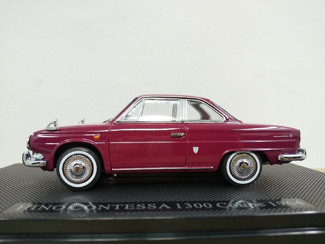 □ EBBROエブロ 1/43 HINO CONTESSA 1300 Coupe 1964 レッド 日野