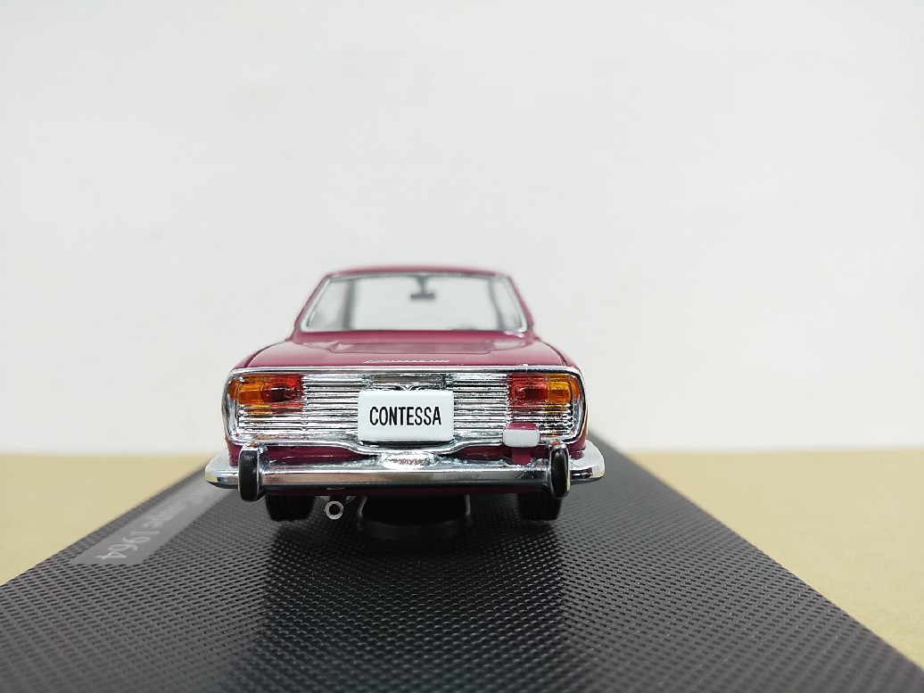 □ EBBROエブロ 1/43 HINO CONTESSA 1300 Coupe 1964 レッド 日野